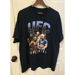 Men UFC World Wide Graphic Tee 2024 Size XXL